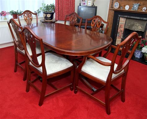 antique reproduction dining room furniture.